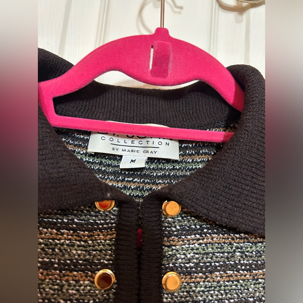 Vintage St John Collection Collared Pull Over Swe… - image 2